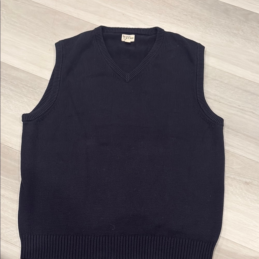 Knit for J. Crew sweater vest men’s